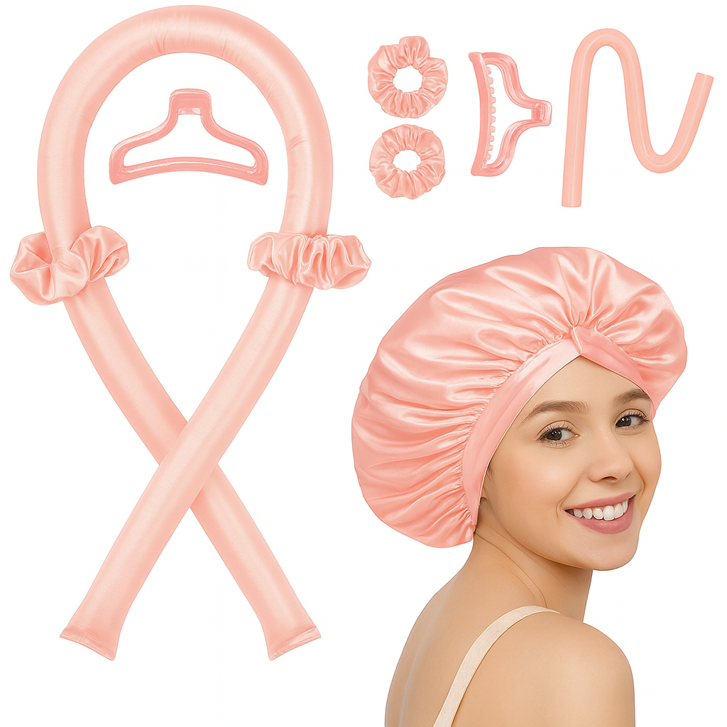 Women’s No-Heat Curling Stick – DIY Sleeping Hair Curler