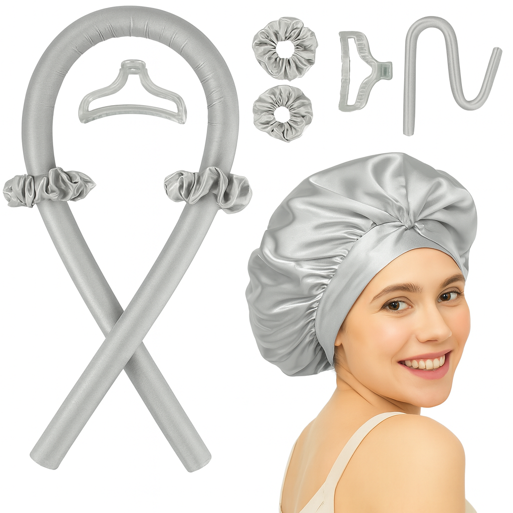 Women’s No-Heat Curling Stick – DIY Sleeping Hair Curler