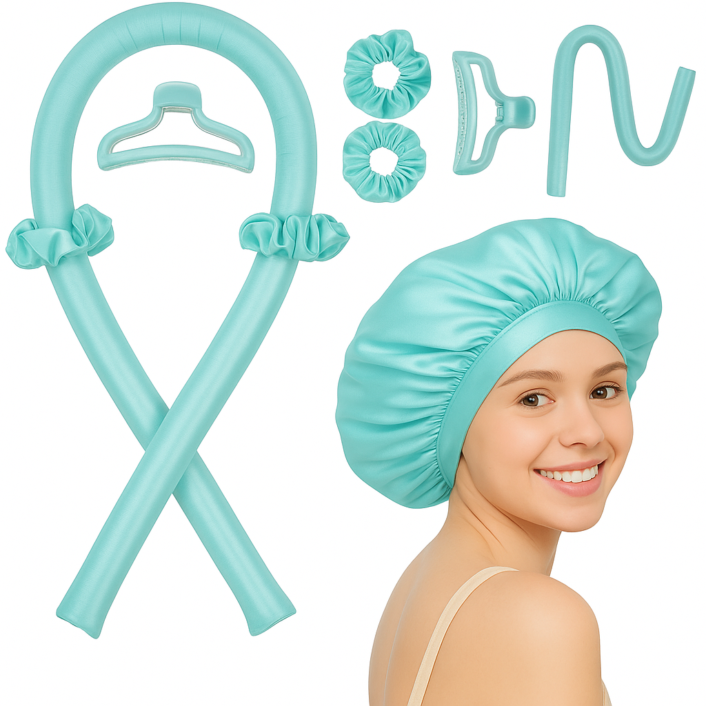 Women’s No-Heat Curling Stick – DIY Sleeping Hair Curler